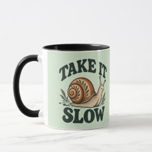 Taza Tómalo con calma - Caracol caprichoso del bosque C