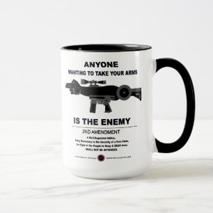 Taza Tomando las armas - 2ª enmienda