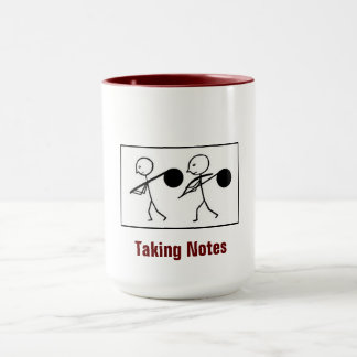 Taza Tomando nota: Café Mug