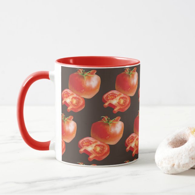 Taza Tomate fresco (Con donut)