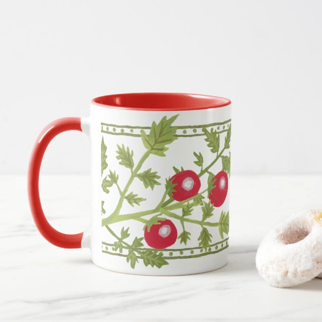 Taza Tomates de Jardín (Con donut)