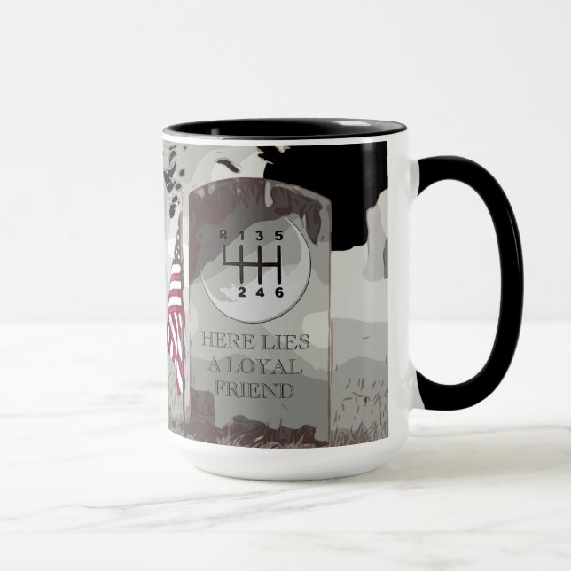 Taza TOMBSTONE - Mug manual (Derecha)