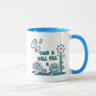 Taza Tome la píldora de la píldora