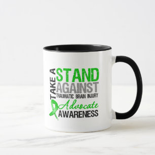Taza Tome un soporte contra lesión cerebral traumática