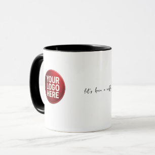 Taza "tomemos un café" LOGO