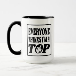 Taza Top Hanukkah Dreidel Joke Gift