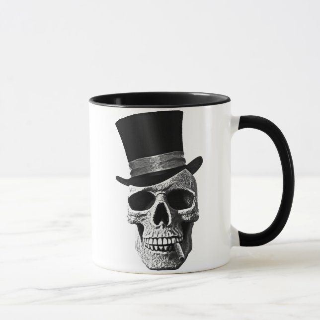 Taza Top hat skull (Derecha)