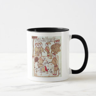 Taza Topógrafo con sus trabajadores