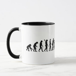 Taza Topógrafo de la evolución