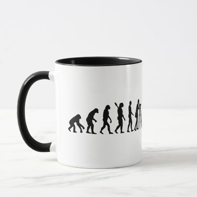 Taza Topógrafo de la evolución (Izquierda)