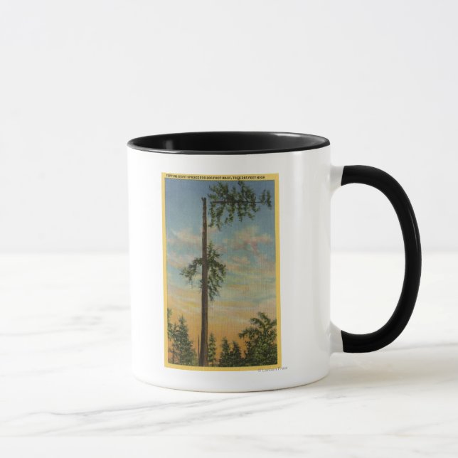 Taza Topping Giant Spruce por 60 metros. Vela (Derecha)