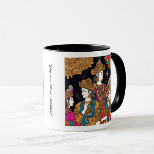 Taza "Toque de oro cultural"
