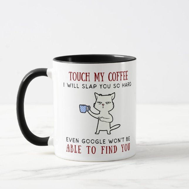 Taza Toque mi café (Izquierda)