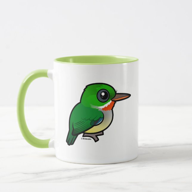 Taza Toque puertorriqueño Birdorable (Izquierda)