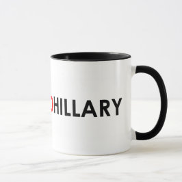 Taza torcida de Hillary