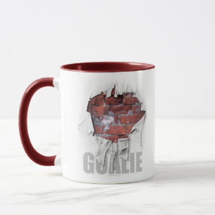 Taza Torn Brick Wall Goalie (fútbol)