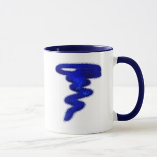 Taza Tornado Azul