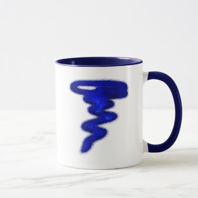 Taza Tornado Azul (Derecha)