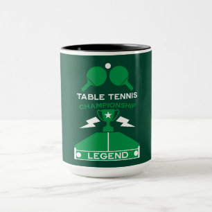 Taza Torneo de tenis de mesa
