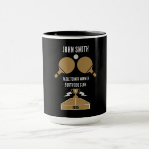 Taza Torneo de tenis de mesa