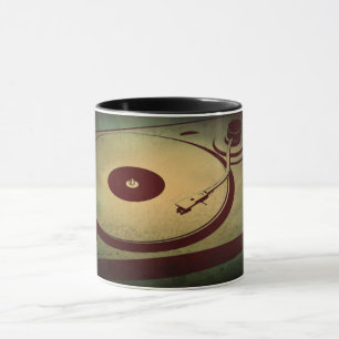 Taza Torno giratorio retro genial grunge
