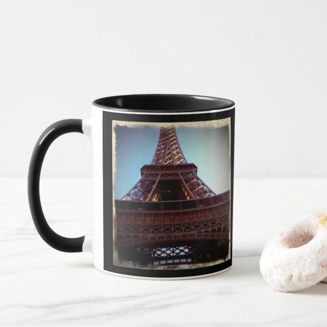 Taza Torre Eiffel (Con donut)