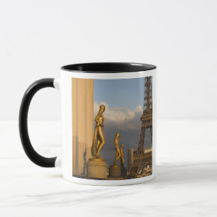 Taza Torre Eiffel desde el Palais de Chaillot, París,