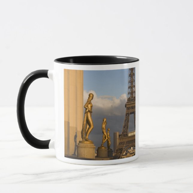 Taza Torre Eiffel desde el Palais de Chaillot, París, (Izquierda)