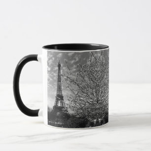 Taza Torre Eiffel París Francia vintage