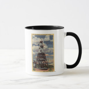 Taza Torre principal, planta de mezcla, presa de Shasta