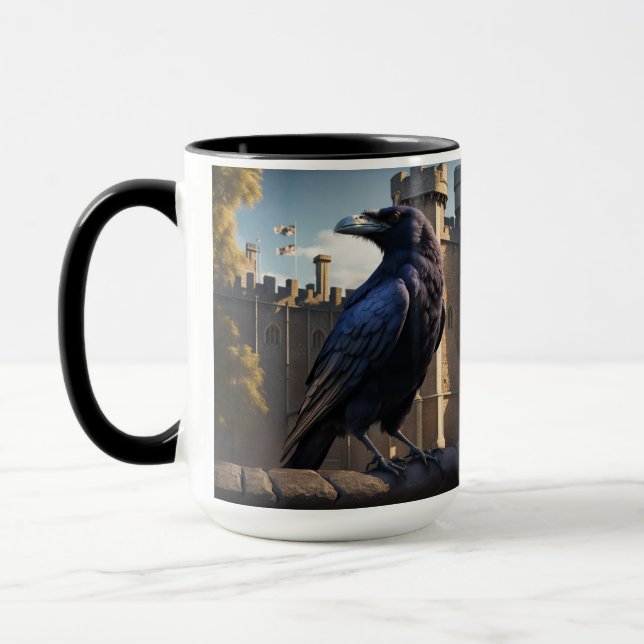 Taza Torre Raven De Londres (Izquierda)
