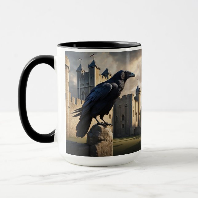 Taza Torre Raven De Londres (Izquierda)