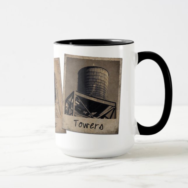 Taza Torres de agua de New York City (Derecha)