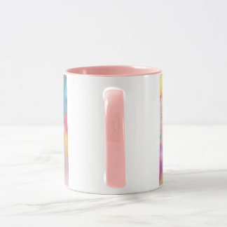 Taza Torta de cumpleaños feliz rosa