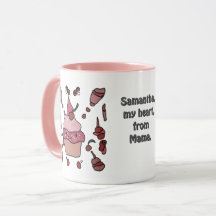 Torta minimalista con cereza y rocillo