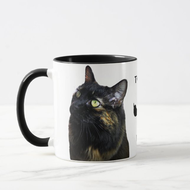 Taza Tortie Love Classic Mug, 11 oz (Izquierda)
