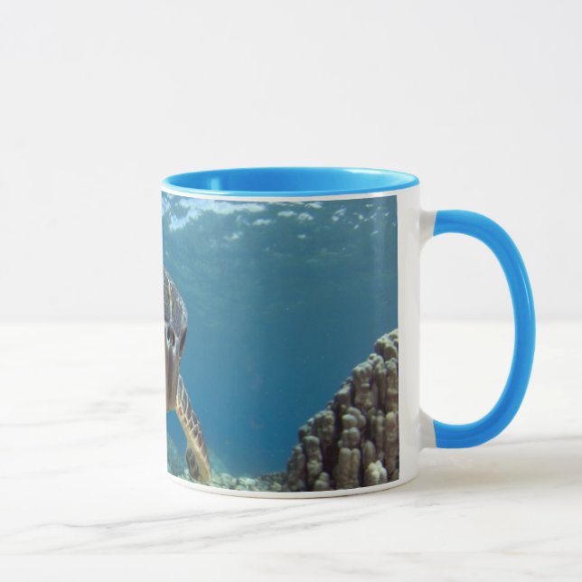 Taza Tortuga de mar verde hawaiana (Derecha)