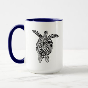 Taza Tortuga estilo