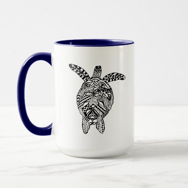 Taza Tortuga estilo (Izquierda)