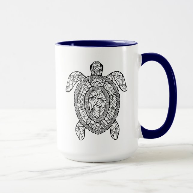 Taza Tortuga inspirada (Derecha)