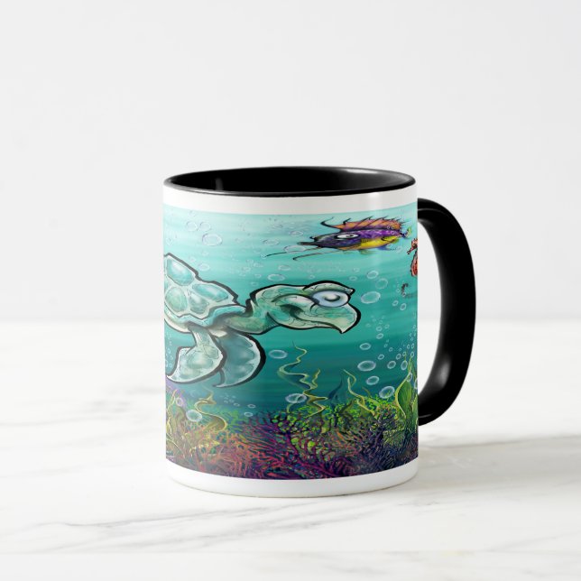 Taza Tortuga marina (Anverso derecho)