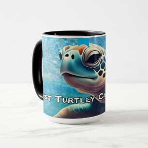 Taza Tortuga marina de Chillin cerca de las vibraciones