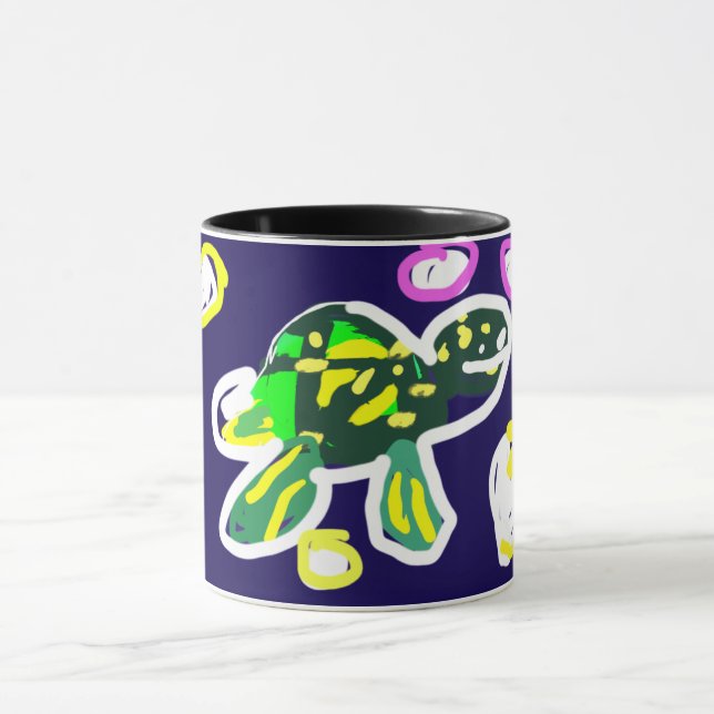 Taza Tortuga marina jugar (Centro)