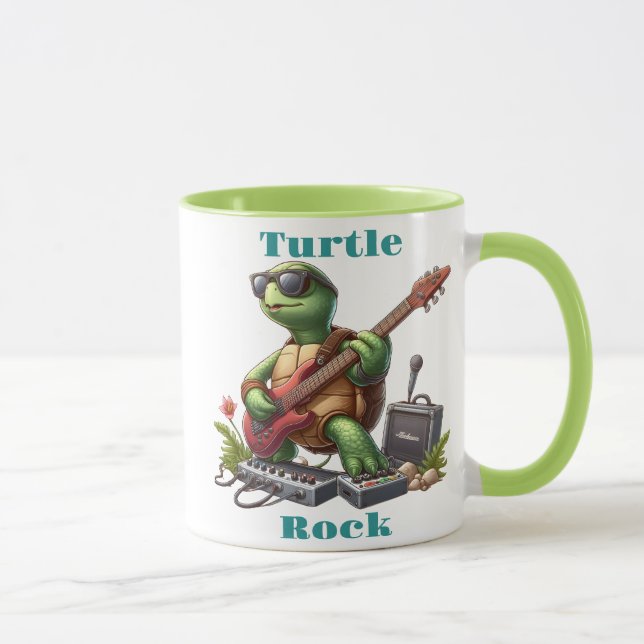Taza Tortugas Groovy Riff Eléctrico (Derecha)