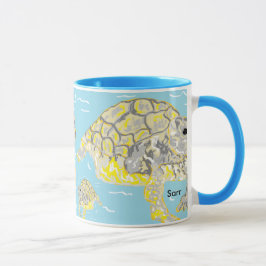 Taza Tortugas negras de 11 oz Combo Mug Sea