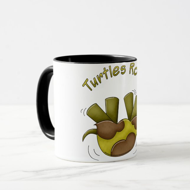 Taza Tortugas Rock (Anverso izquierdo)