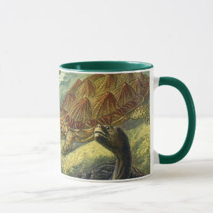 Taza Tortugas terrestres y tortugas marinas vintage de 