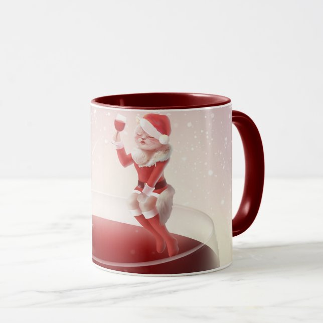 Taza Tostada de los Navidades Meowy (Anverso derecho)