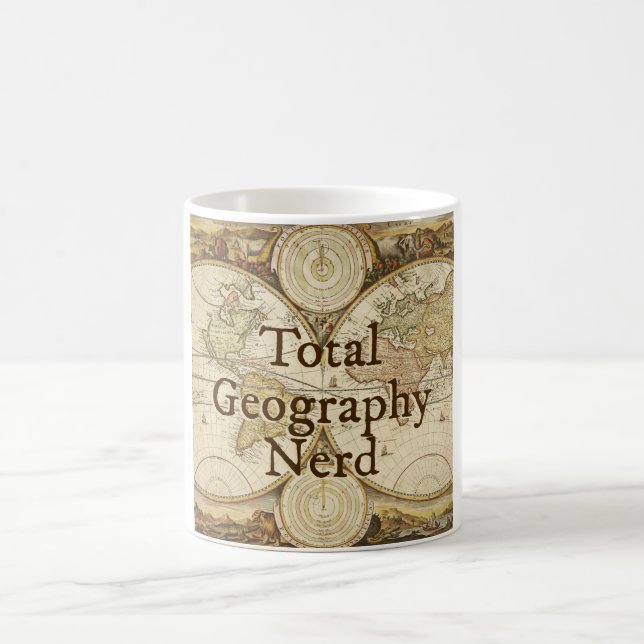 Taza total del empollón de la geografía (Centro)