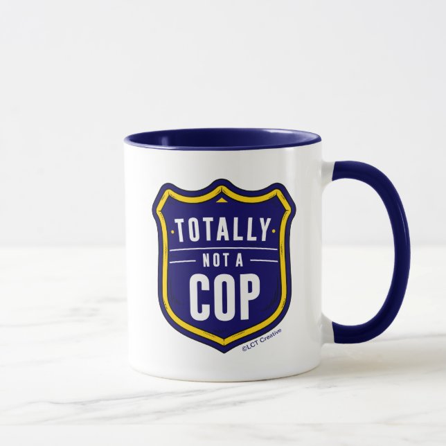 Taza Totalmente No Un Cop (Derecha)
